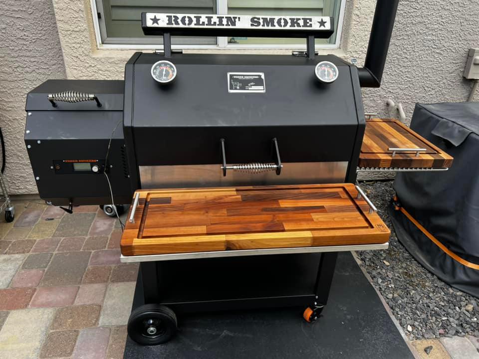 BBQ Boards™ for Yoder YS640 - Front & Side Boards (Sold As A Pair)