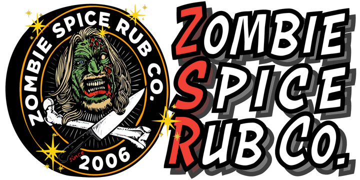 Zombie Spice Rub Co. | Zombie Powder | Go Spice Pouch to Get Hooked | Sweet-to-Heat Flavor That Expands What You Season