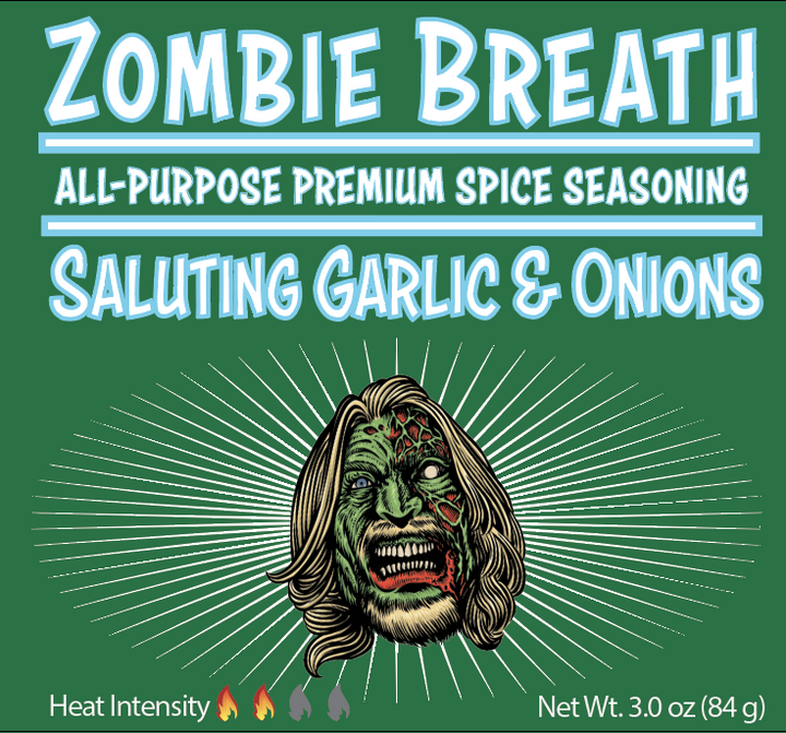 Zombie Breath: All-Purpose Spice Rub Saluting Onion and Garlic Flavors