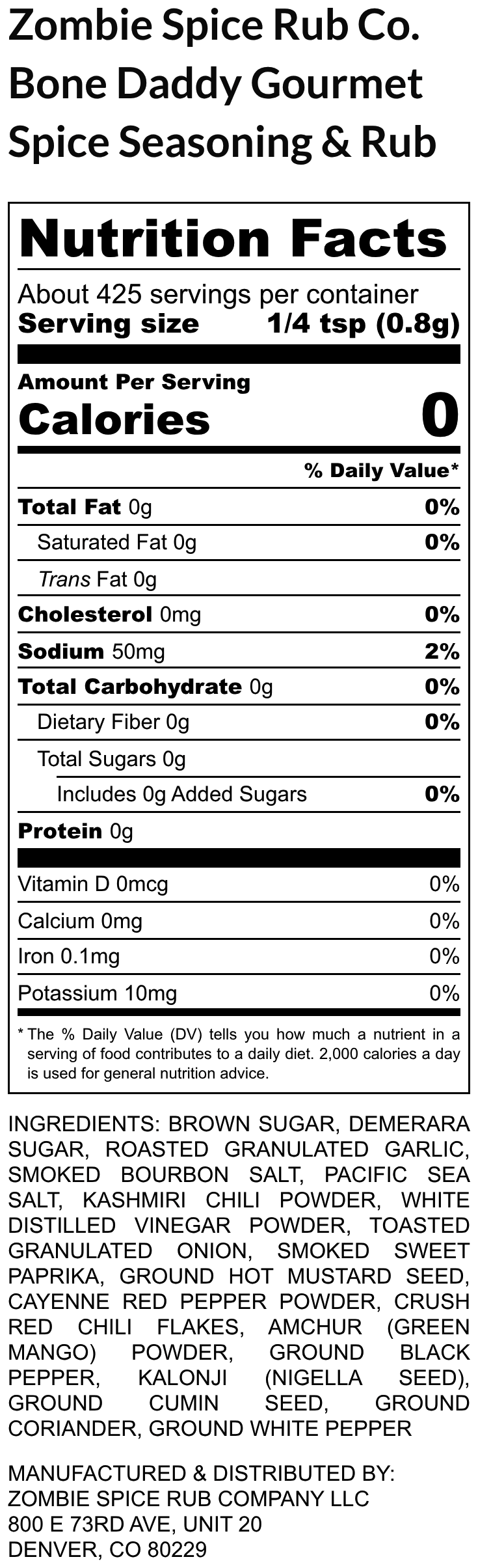 Zombie Spice Rub Co. | Bone Daddy | Go Spice Pouch to Get Hooked | Cajun Meets Masala Will Make Holla Yum