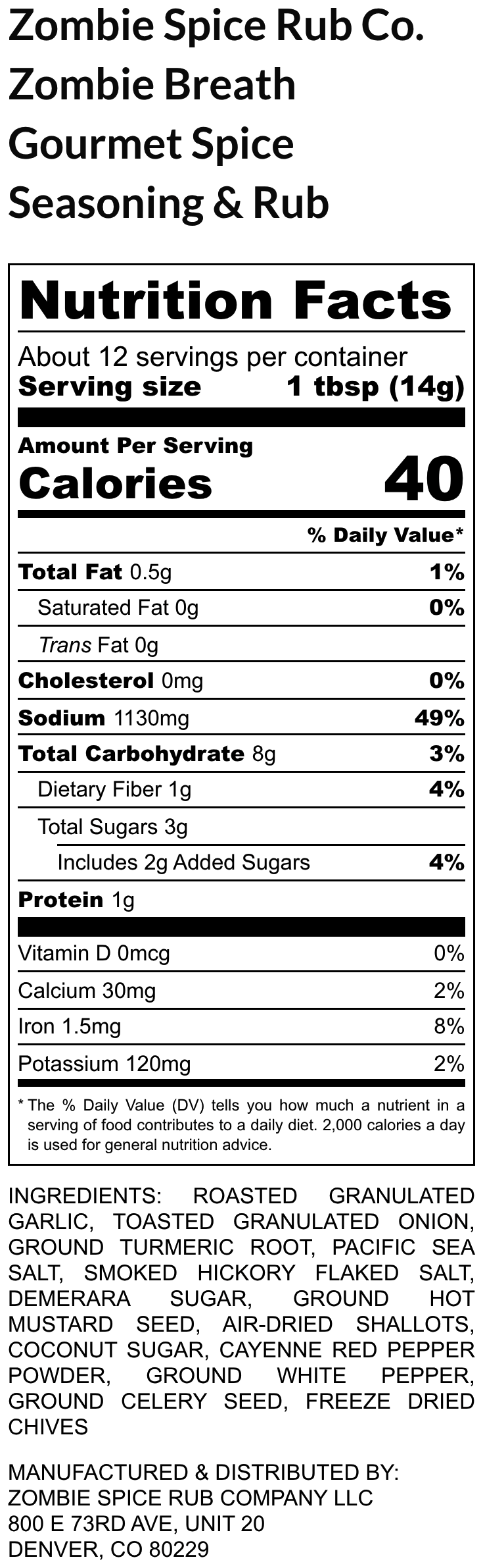 Zombie Spice Rub Co. | Zombie Breath | Go Spice Pouch to Get Hooked | Saluting Onion and Garlic Forever