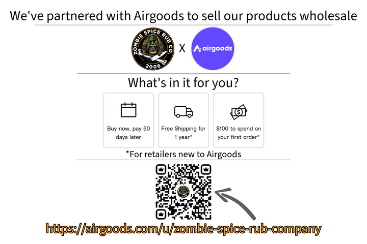 Zombie Powder: The Original, Sweet to Heat All-Purpose Spice Rub