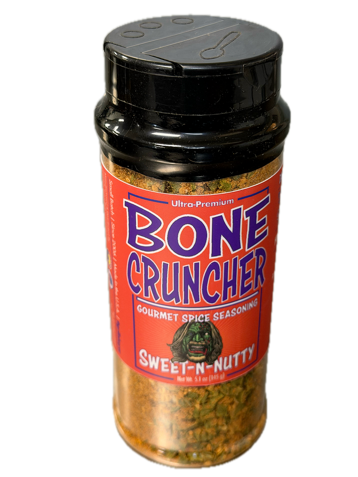 Zombie Spice Rub Co. | Bone Cruncher | Go Spice Pouch to Get Hooked | Sweet & Nutty are Your Friends