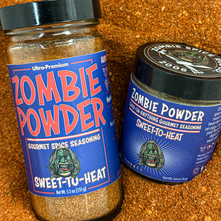 Zombie Spice Rub Co. | Zombie Powder | Go Spice Pouch to Get Hooked | Sweet-to-Heat Flavor That Expands What You Season
