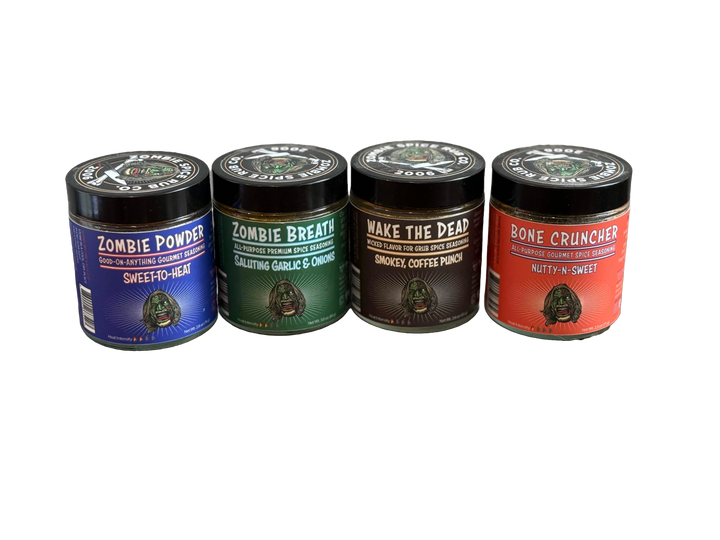 Zombie Spice Rub Starter Pack: All-Purpose Spice Blends for Cooking