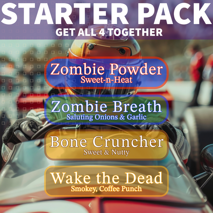 Zombie Spice Rub Co. | Starter Packs | Go Spice Pouch Set to Get Hooked | All-Purpose Spice Blends for Cooking