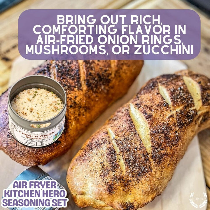 Air Fryer Kitchen Hero Seasoning Set - Artisanal Spice Blends Six Pack - BBQRubs.com