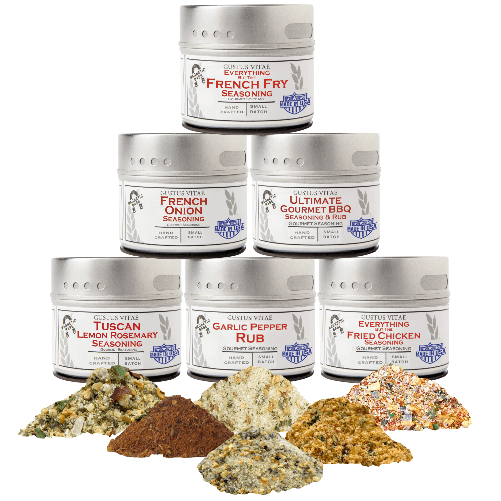 Air Fryer Kitchen Hero Seasoning Set - Artisanal Spice Blends Six Pack - BBQRubs.com