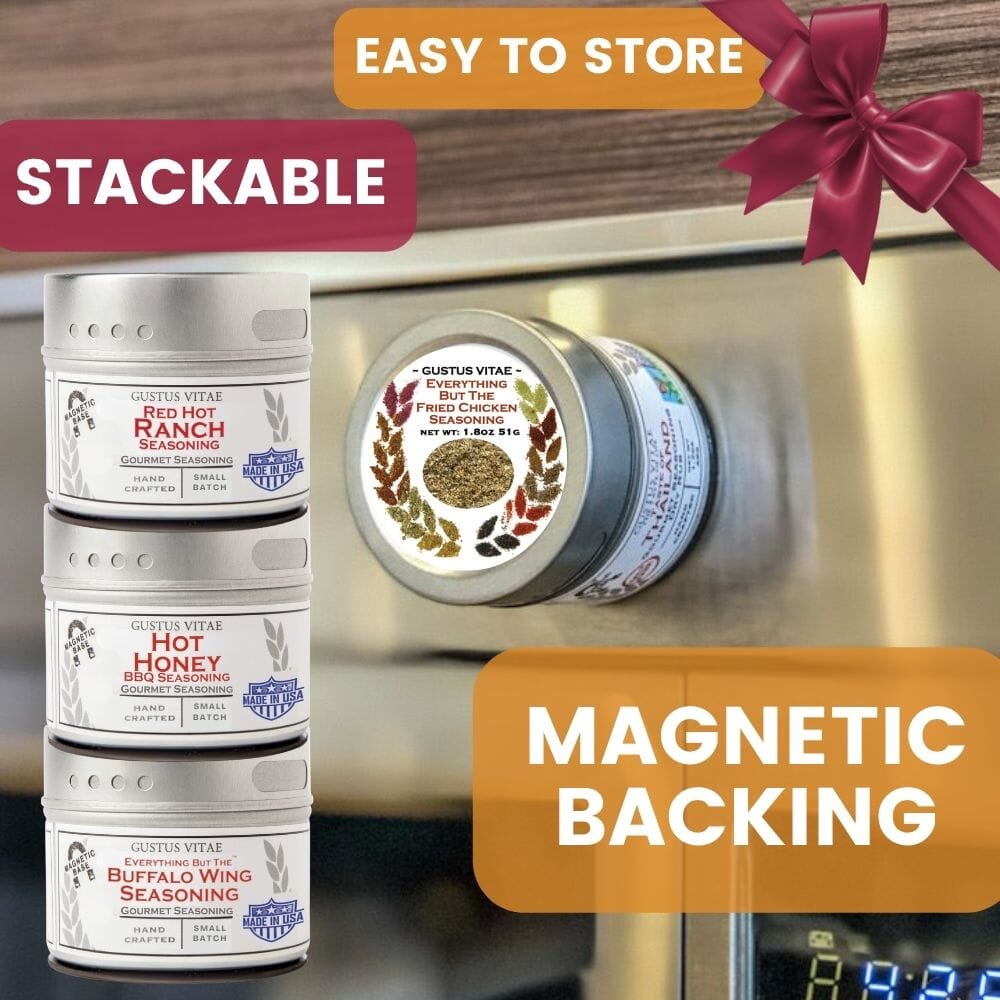 All American Wings Seasoning Set | Gift Packaged Spice Collection | Set of 6 - BBQRubs.com