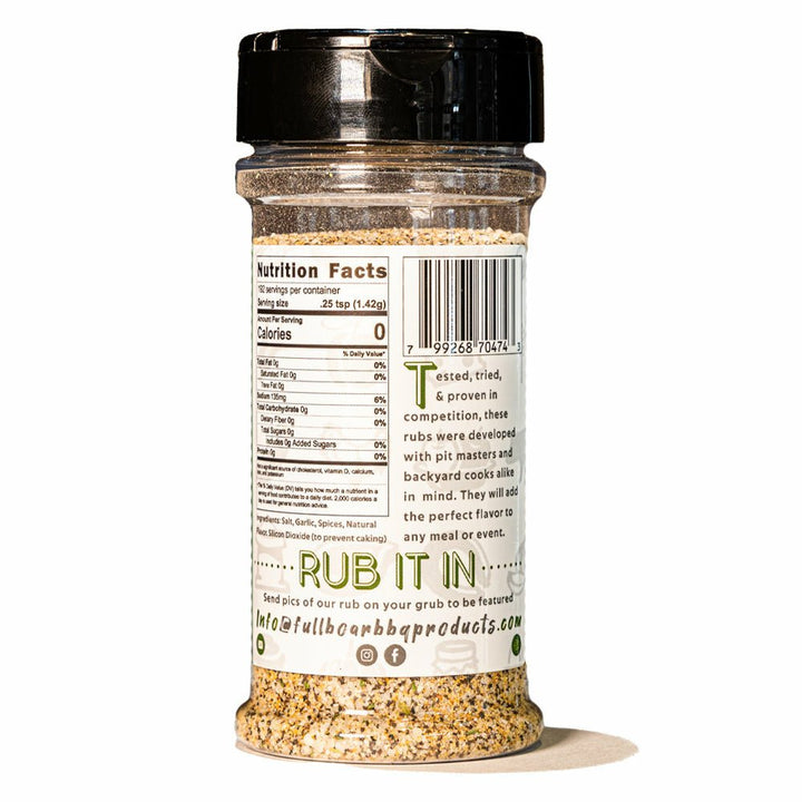 All Purpose- Garden, Barn, and River Rub 8.4 oz. - BBQRubs.com