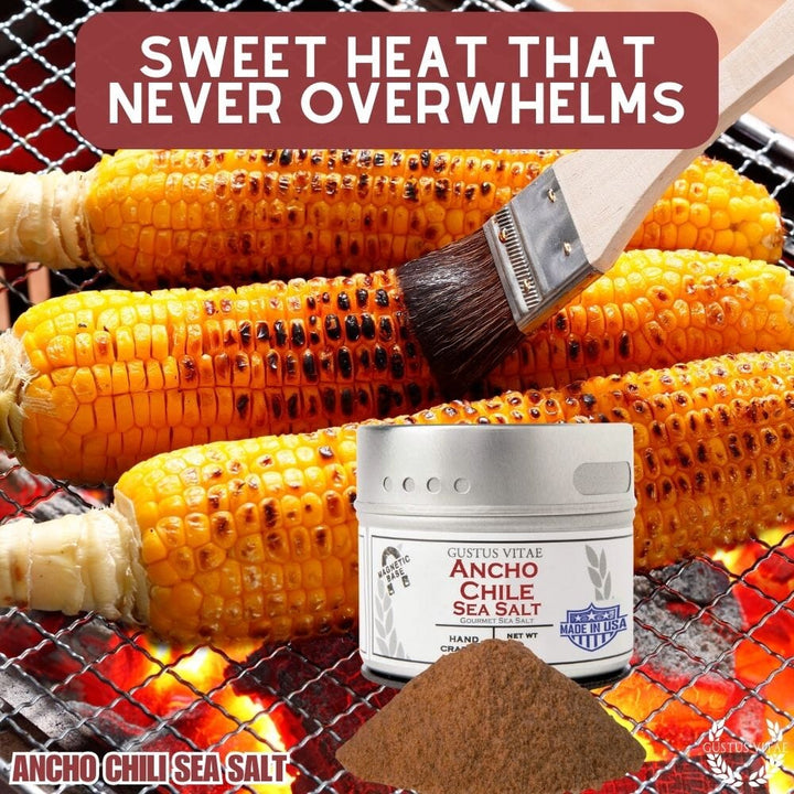 Ancho Chile Sea Salt - BBQRubs.com