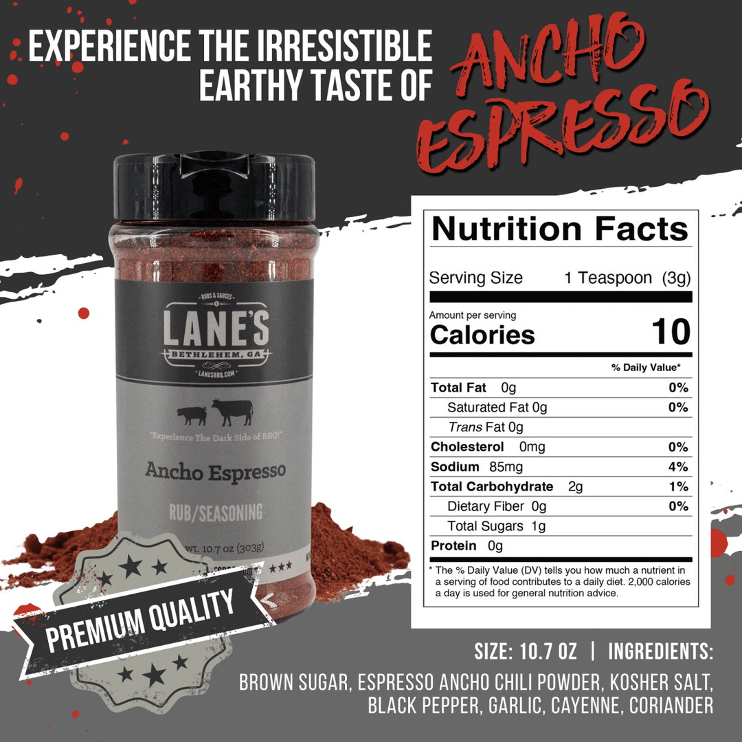 Ancho Espresso Rub - BBQRubs.com