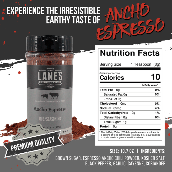 Ancho Espresso Rub - BBQRubs.com