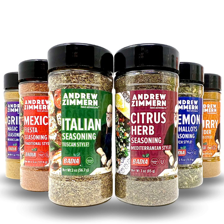 Andrew Zimmern Global Spice Blends 6-Pack Bundle - BBQRubs.com