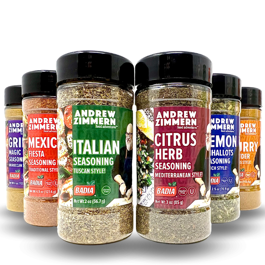 Andrew Zimmern Global Spice Blends 6-Pack Bundle - BBQRubs.com