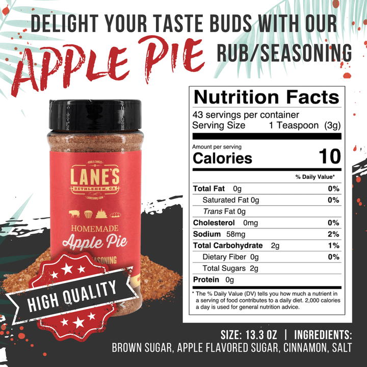 Apple Pie Rub & Seasoning - BBQRubs.com
