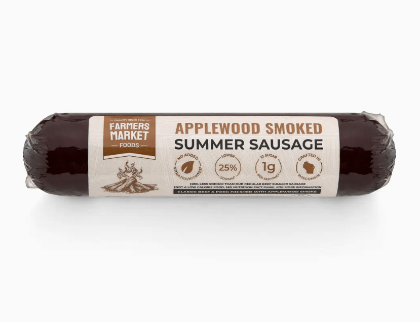 Applewood Smoked Summer Sausage | No Nitrates, Gluten Free & Keto Friendly - BBQRubs.com