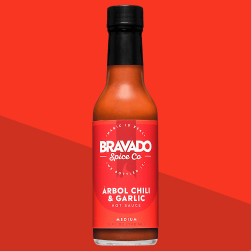 ÁRBOL CHILI & GARLIC HOT SAUCE - BBQRubs.com