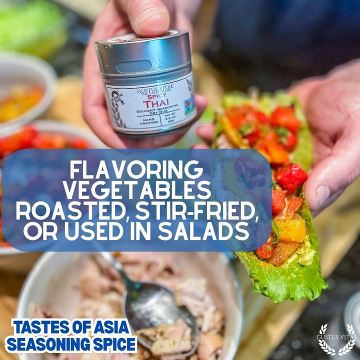 Asian Seasonings Gift Set - Tastes of Asia - Artisanal Spice Blends Six Pack - BBQRubs.com
