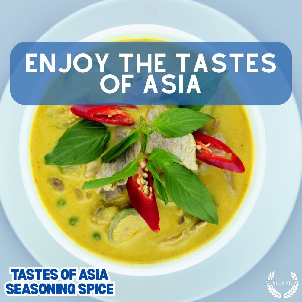 Asian Seasonings Gift Set - Tastes of Asia - Artisanal Spice Blends Six Pack - BBQRubs.com