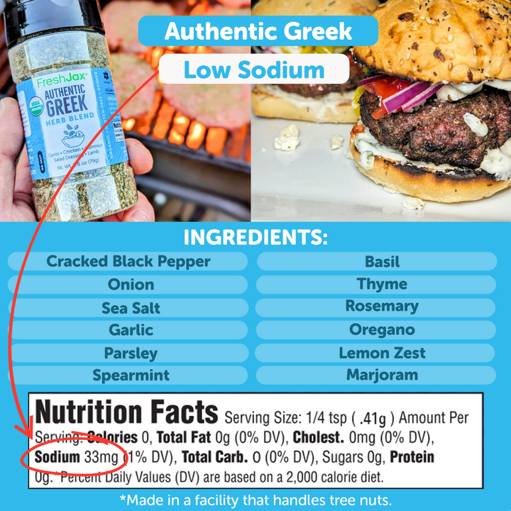 Authentic Greek Seasoning Blend – Low Sodium Mediterranean Herb Mix - BBQRubs.com