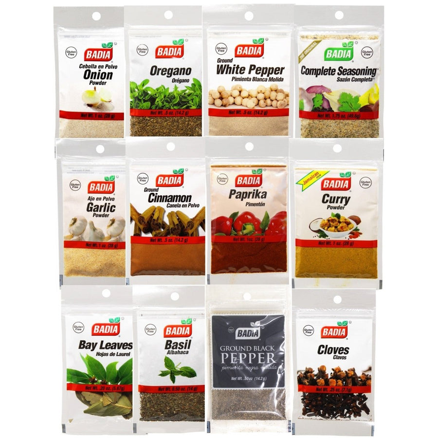 Badia 12-Spice Sampler Bundle - BBQRubs.com