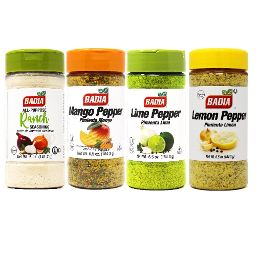 Badia All-Purpose Ranch, Mango, Lime & Lemon Pepper Bundle - BBQRubs.com
