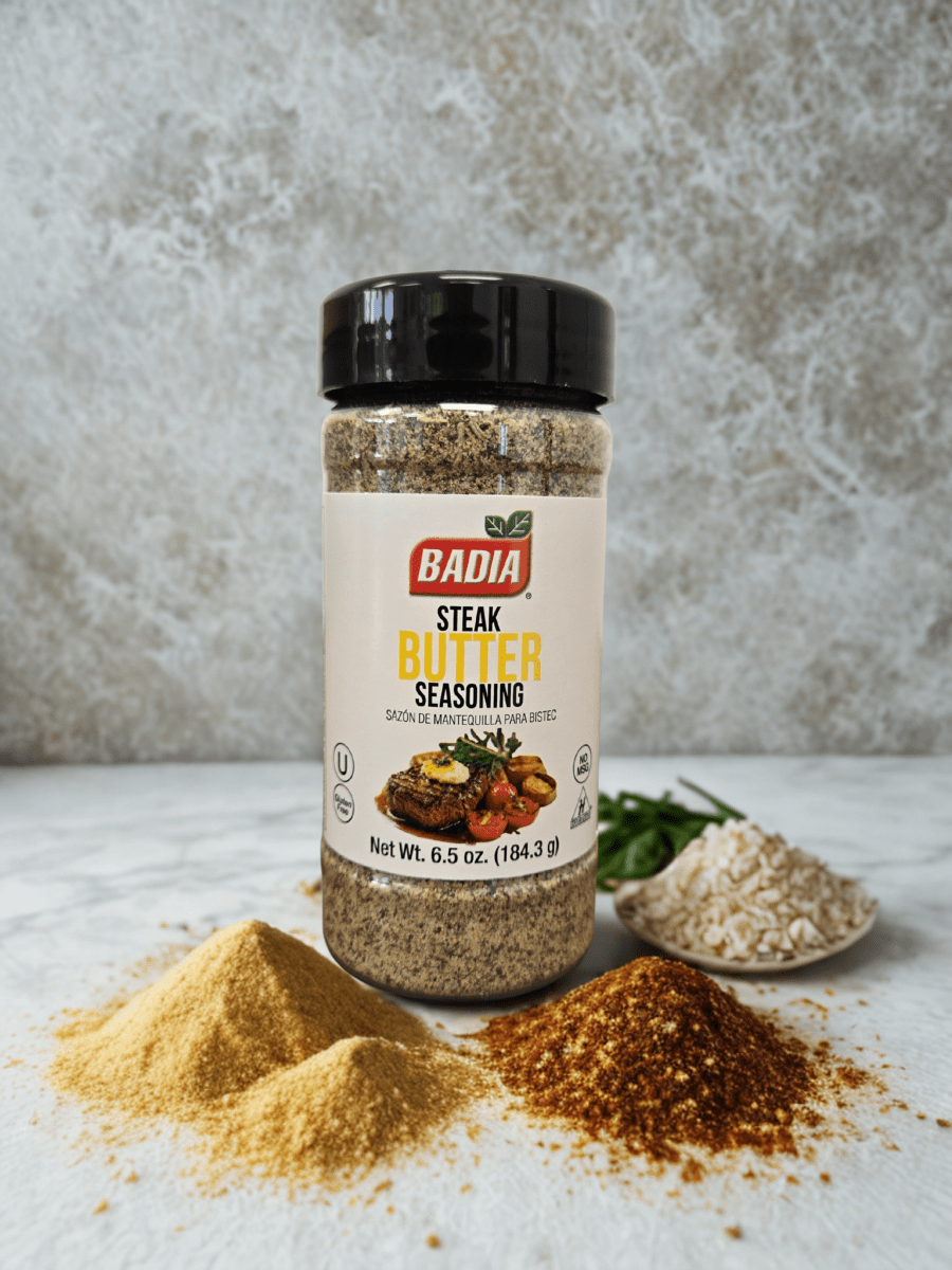 Badia Coffee Pepper Rub, Roasted Garlic, Butter Steak & Salt Pepper Garlic Bundle - BBQRubs.com