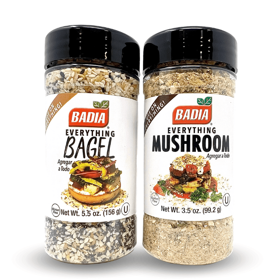 Badia Everything Bagel & Everything Mushroom Bundle - BBQRubs.com