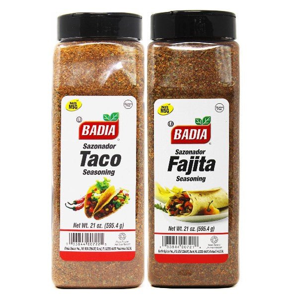 Badia Fajita & Taco Seasoning Bundle - BBQRubs.com