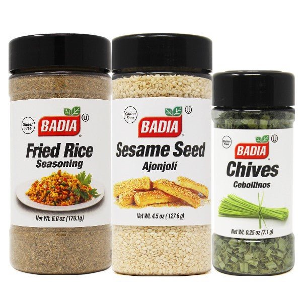 Badia Fried Rice Seasoning, Sesame Seed & Chives Bundle - BBQRubs.com