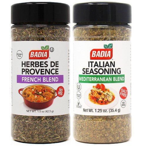 Badia Italian Seasoning & Herbes de Provence Bundle - BBQRubs.com