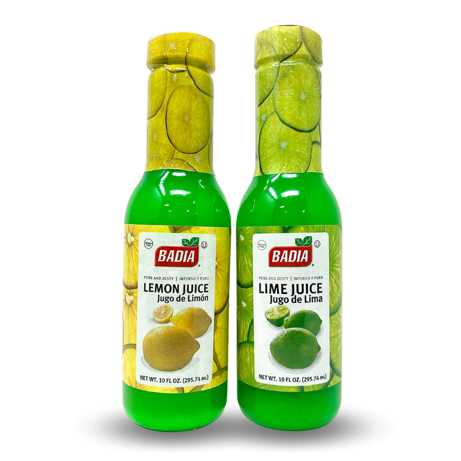 Badia Lemon & Lime Juice Bundle - BBQRubs.com