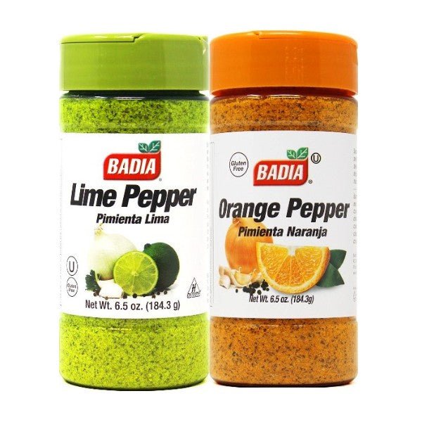 Badia Lime & Orange Pepper Bundle - BBQRubs.com