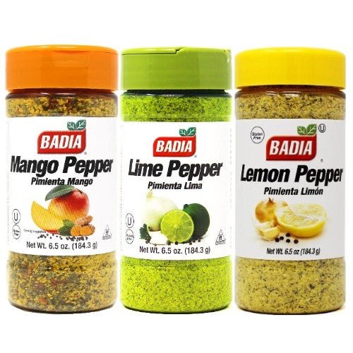 Badia Mango, Lime & Lemon Pepper Bundle - BBQRubs.com