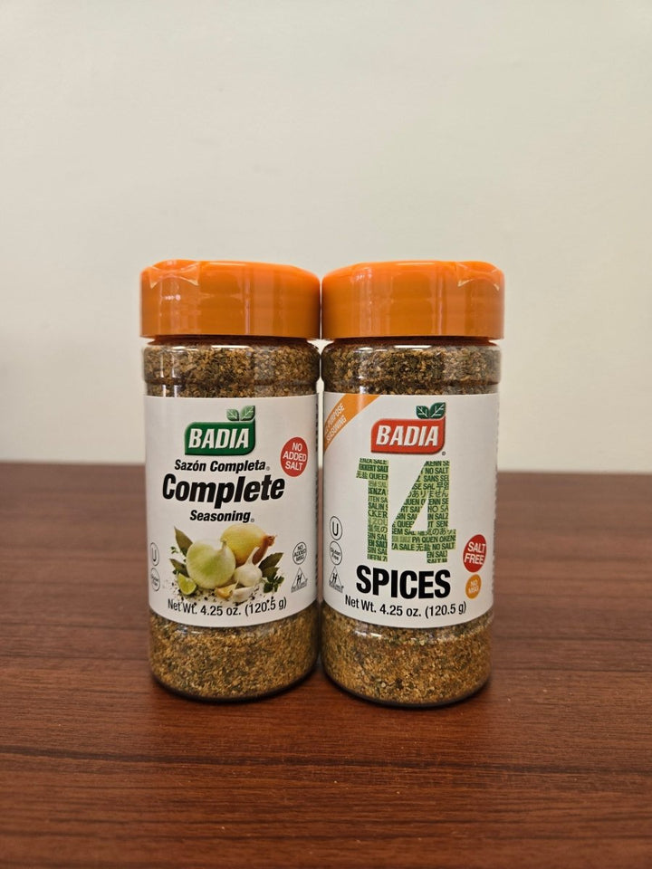 Badia No Sodium Complete Seasoning & 14 Spices Blend Bundle - BBQRubs.com