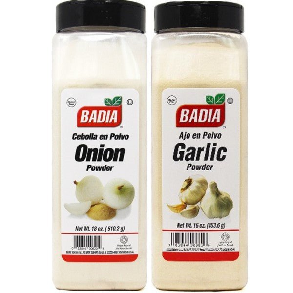 Badia Onion Powder & Garlic Powder Bundle - BBQRubs.com