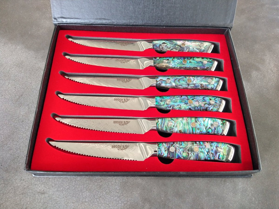 BBQ Blades™ Steak Knife Set - BBQRubs.com