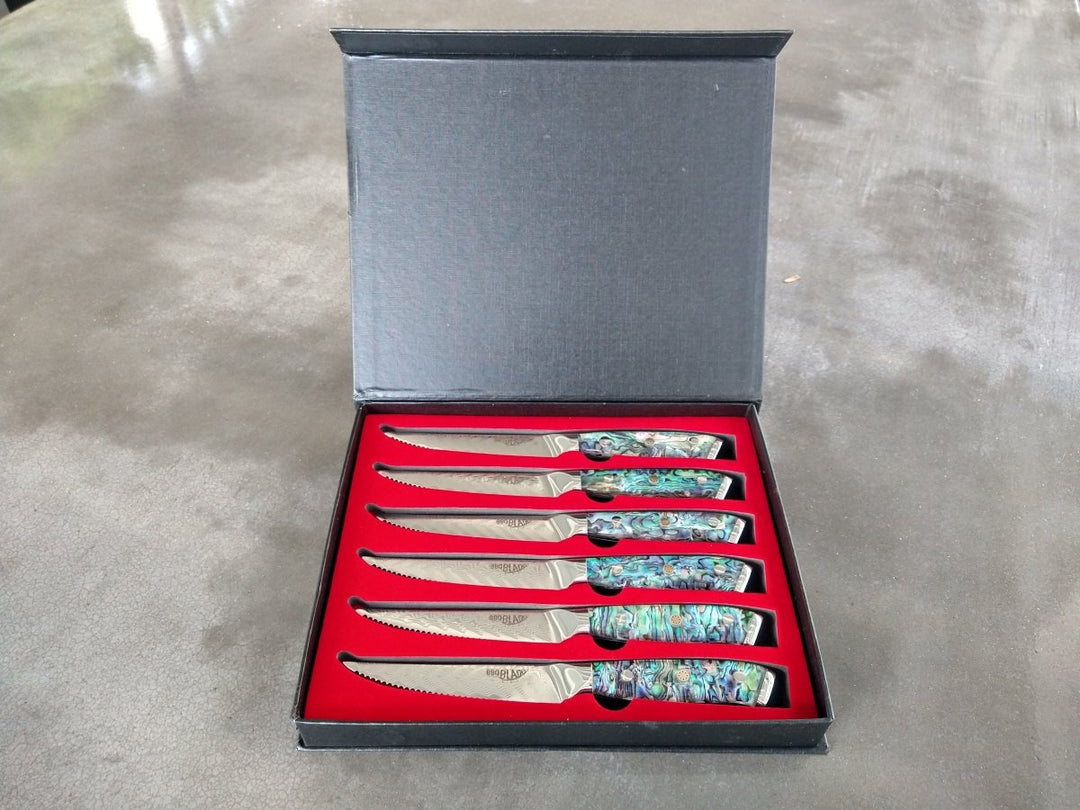 BBQ Blades™ Steak Knife Set - BBQRubs.com