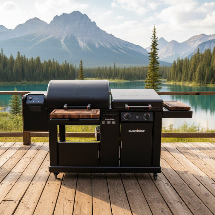 BBQ Boards™ for Blackstone Pellet Grill Combo - Front & Side Boards (Sold As A Matching Pair) - BBQRubs.com