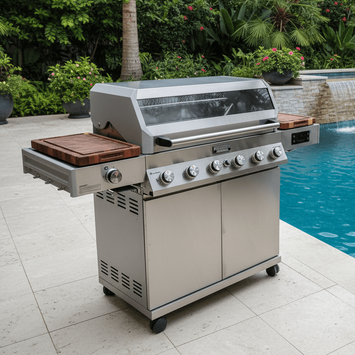 BBQ Boards™ for Monument Grills Denali 610 - Side Boards (Sold As A Matching Pair) - BBQRubs.com