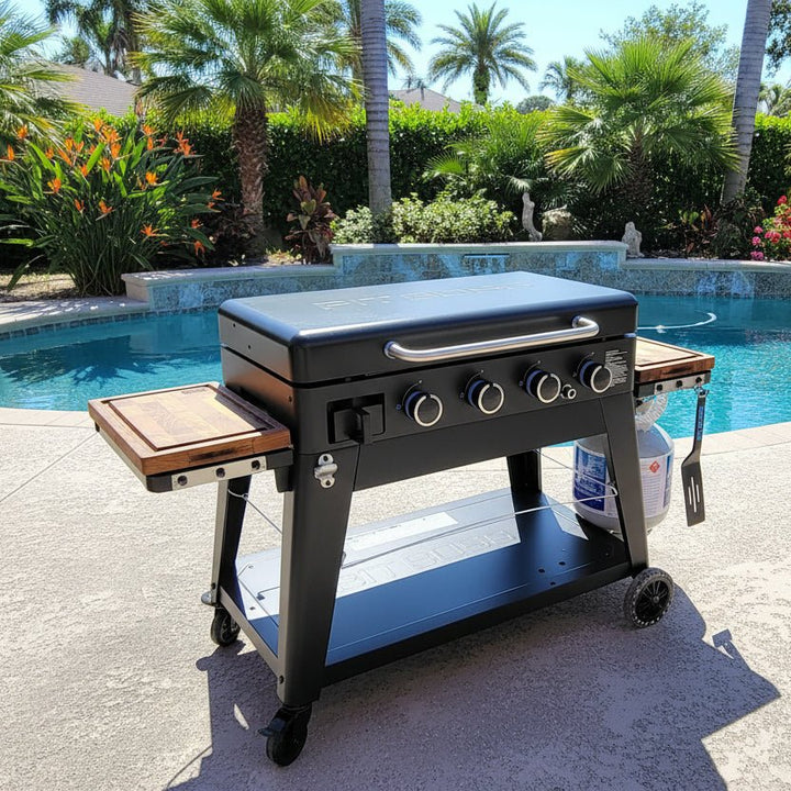 BBQ Boards™ for Pit Boss Lift-Off Griddle - Side Boards (Sold As A Matching Pair) - BBQRubs.com