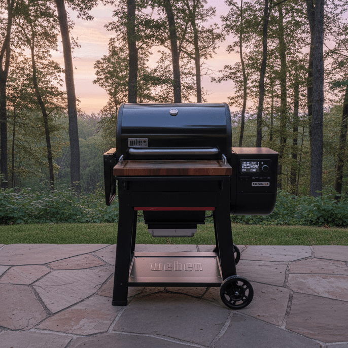 BBQ Boards™ for Weber Searwood 600 - Front Board - BBQRubs.com