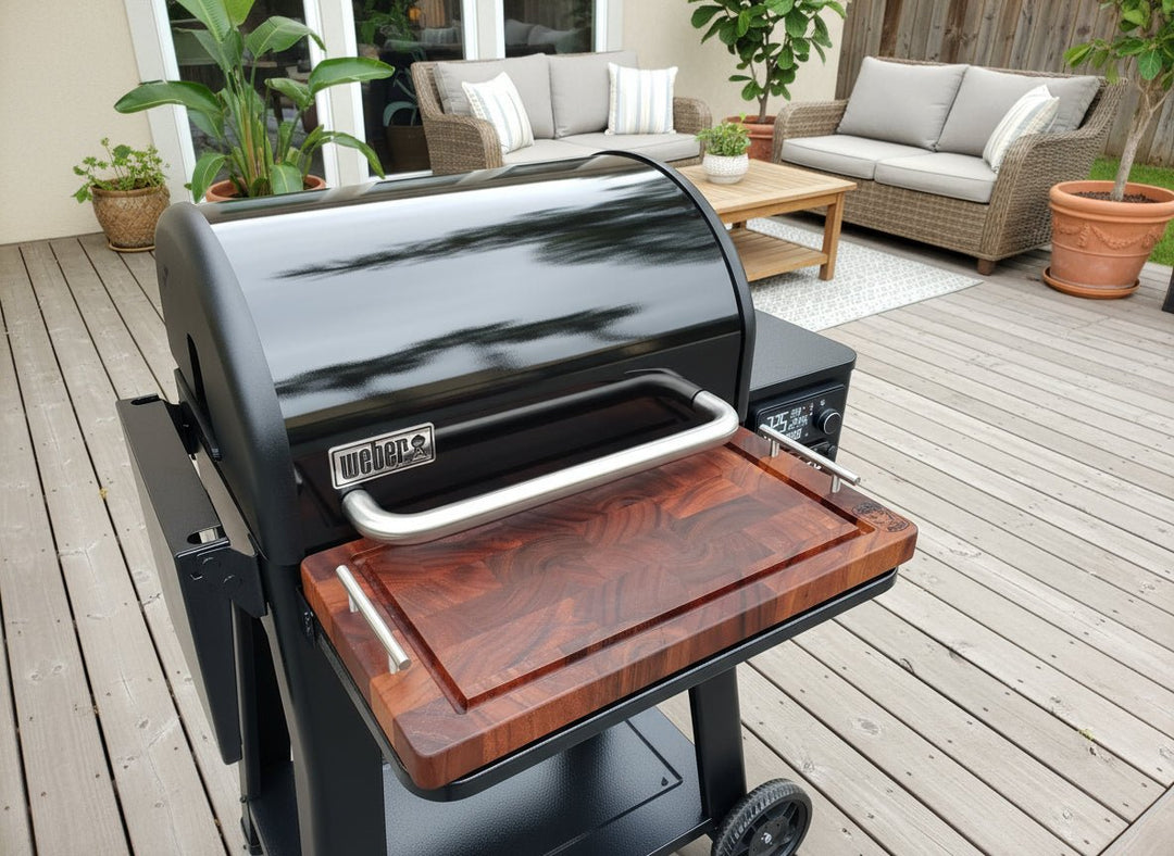 BBQ Boards™ for Weber Searwood 600 - Front Board - BBQRubs.com
