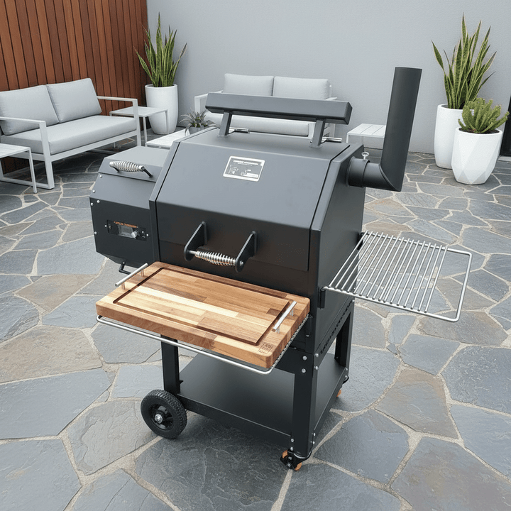 BBQ Boards™ for Yoder YS480 - Front Board - BBQRubs.com
