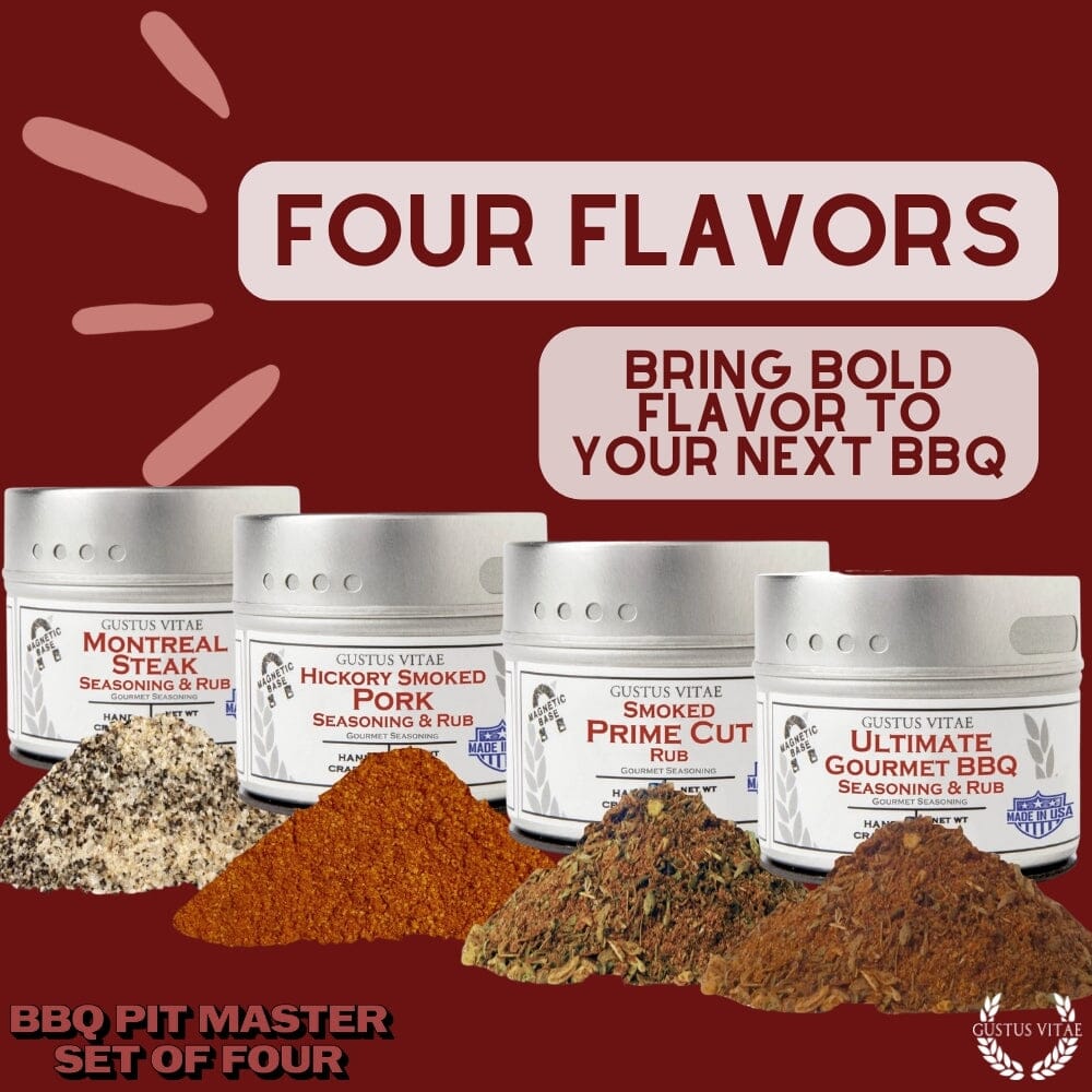BBQ Pit Master | Set of 4 - BBQRubs.com