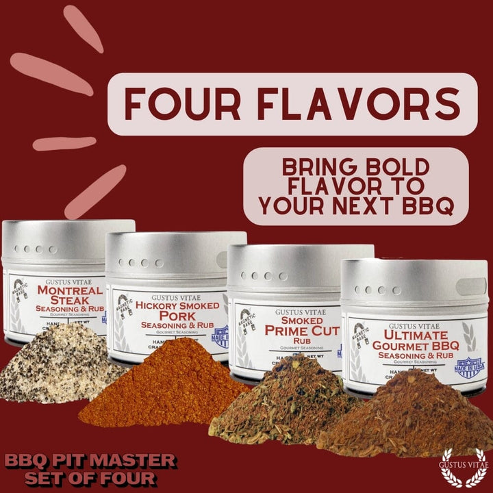 BBQ Pit Master | Set of 4 - BBQRubs.com