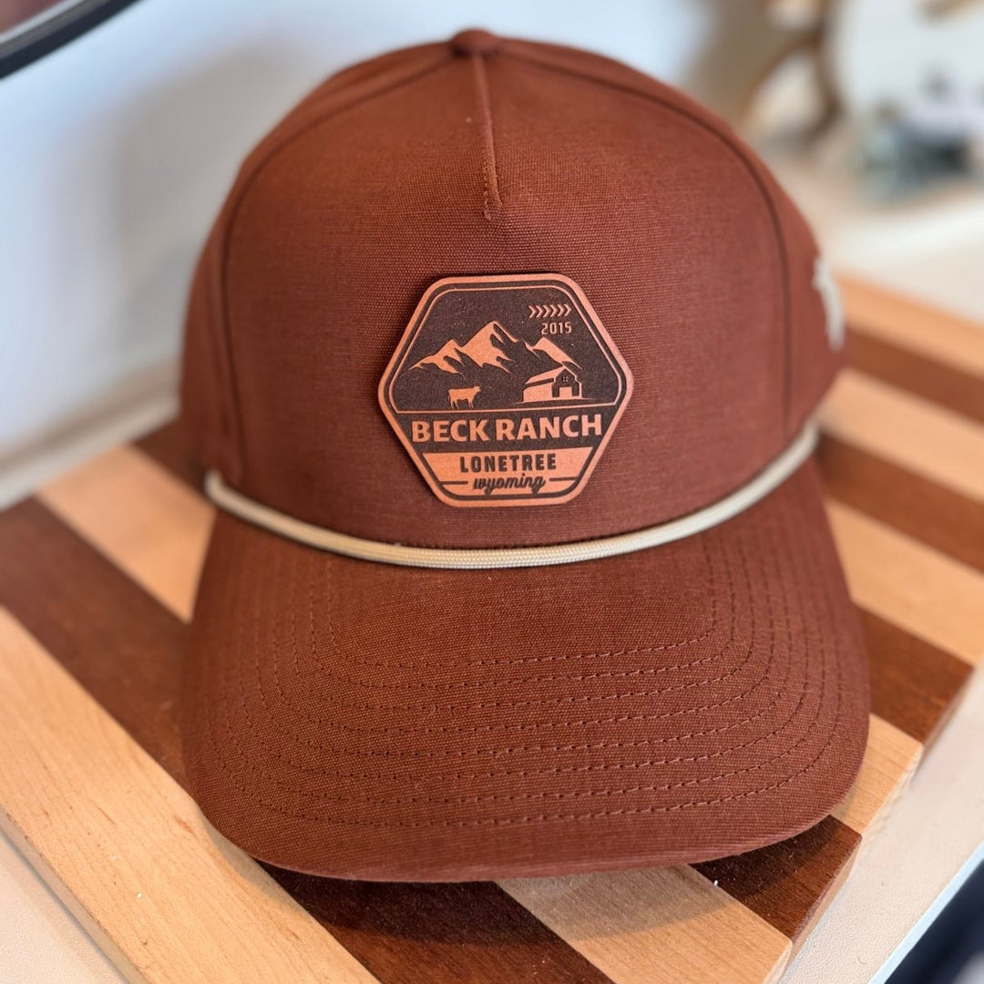 Beck Ranch Retro Canvas Hat - BBQRubs.com