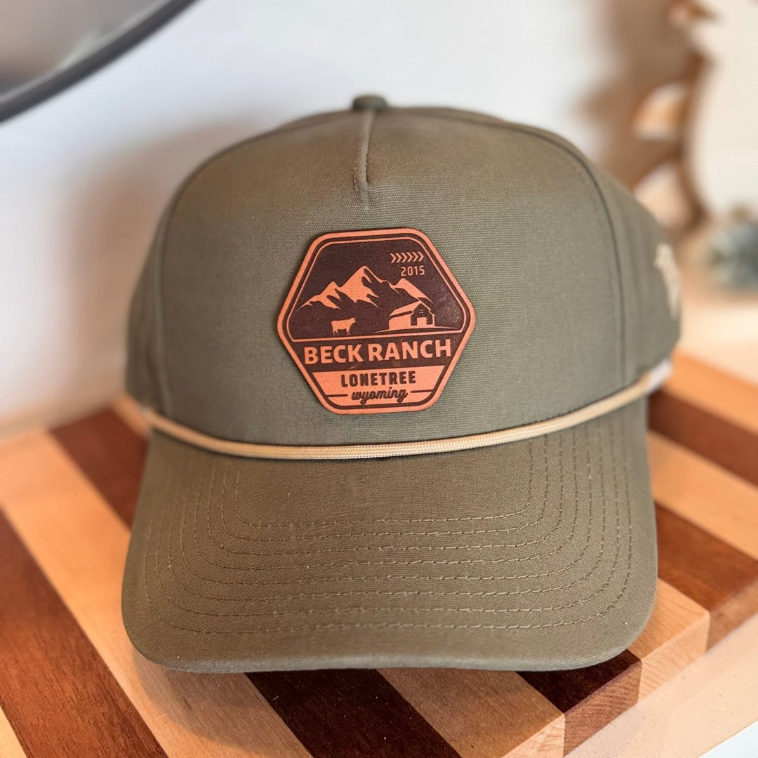 Beck Ranch Retro Canvas Hat - BBQRubs.com