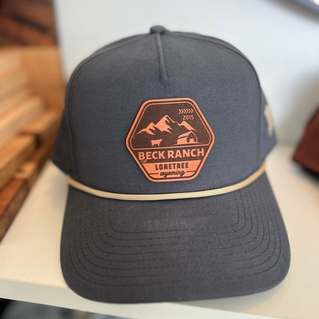 Beck Ranch Retro Canvas Hat - BBQRubs.com
